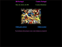 Tablet Screenshot of comics-portugal.info